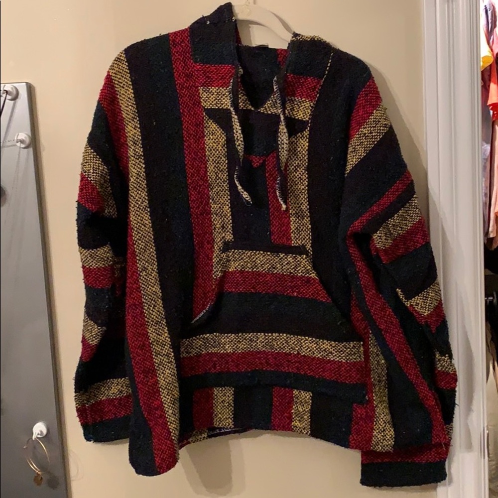 Poncho sweatshirt